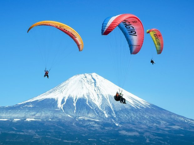 朝霧パラグライダースクール